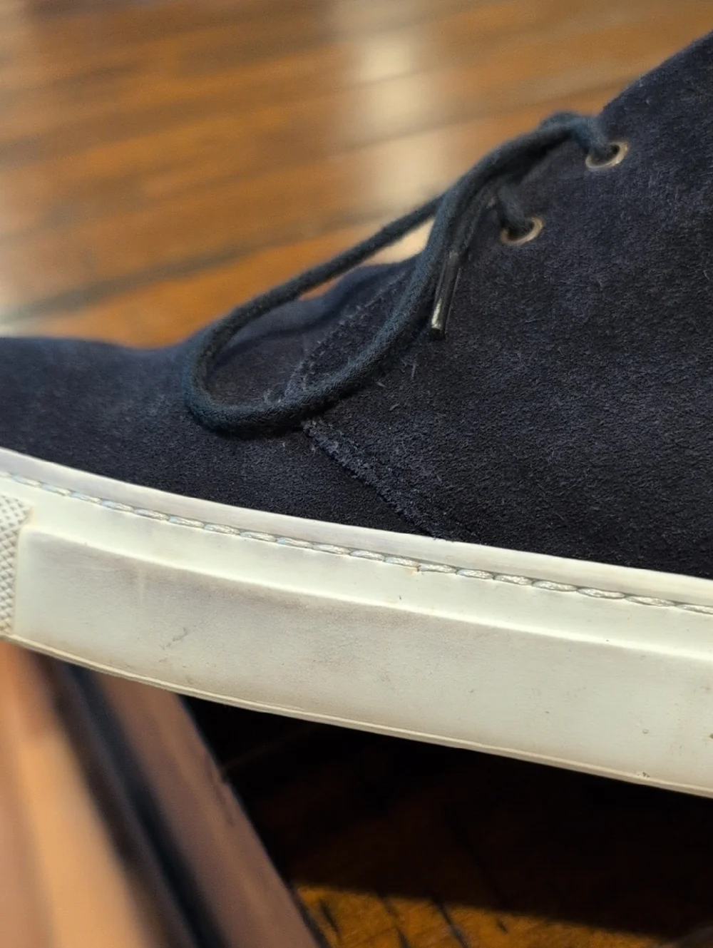 To Boot New York navy Suede Chukka Boot Sneaker Argento Woodrow
